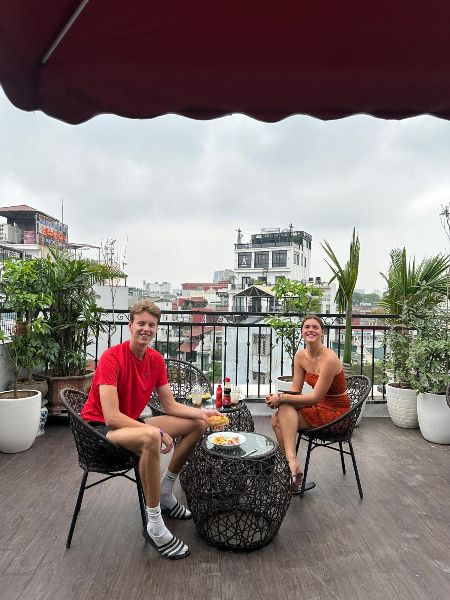 Golden Rose Premium Hotel Hanoi Bagian luar foto