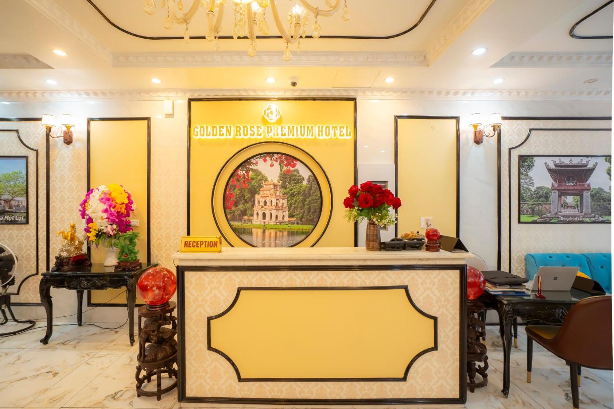 Golden Rose Premium Hotel Hanoi Bagian luar foto