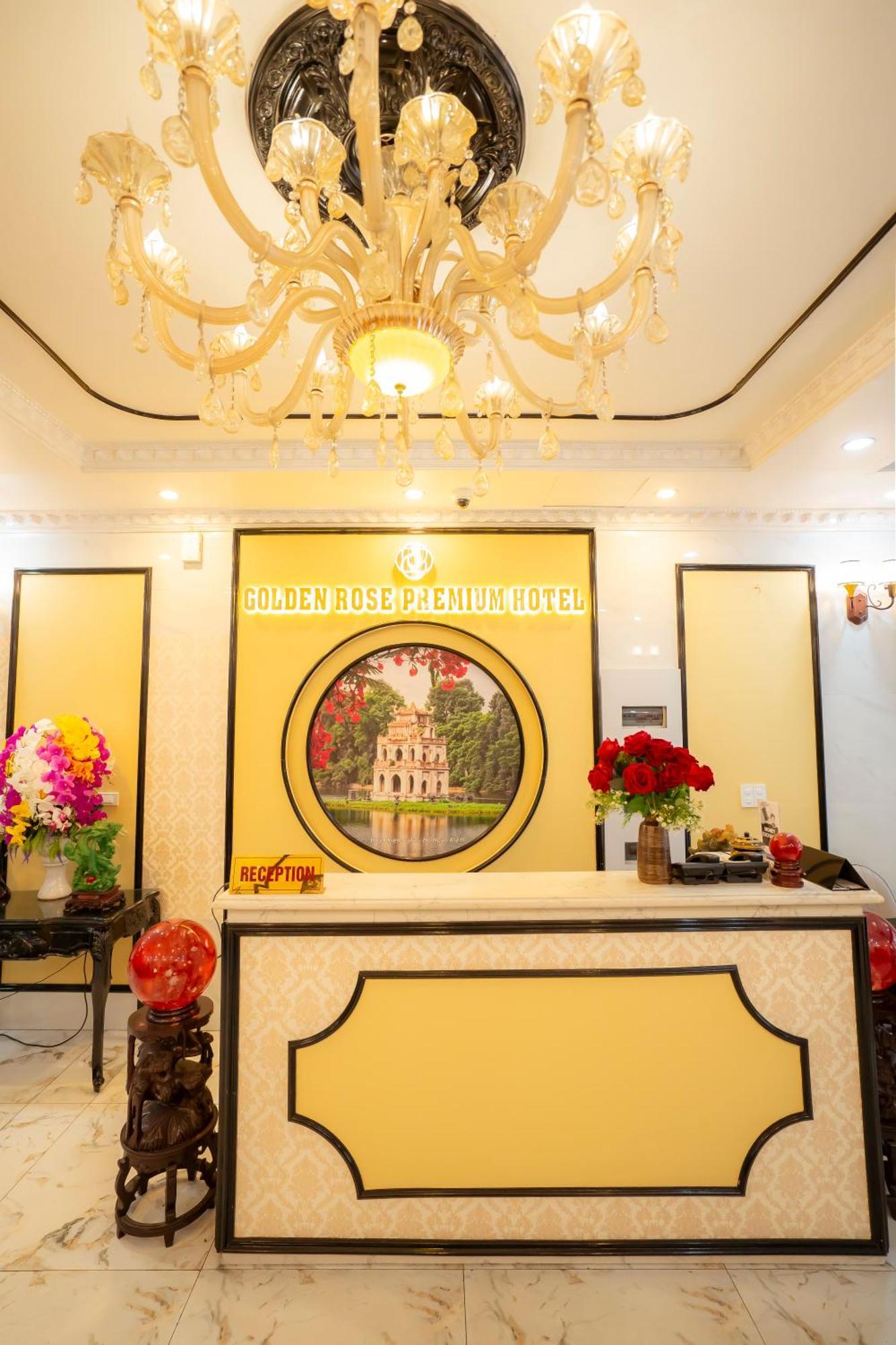 Golden Rose Premium Hotel Hanoi Bagian luar foto