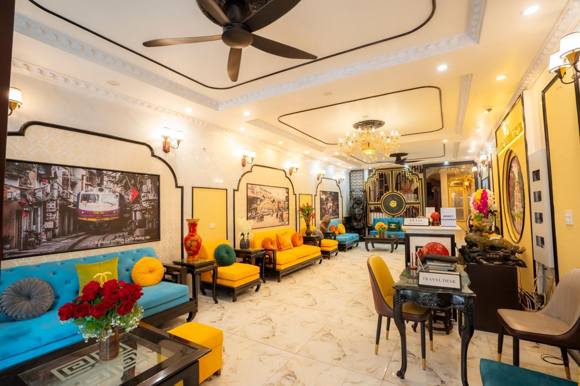 Golden Rose Premium Hotel Hanoi Bagian luar foto